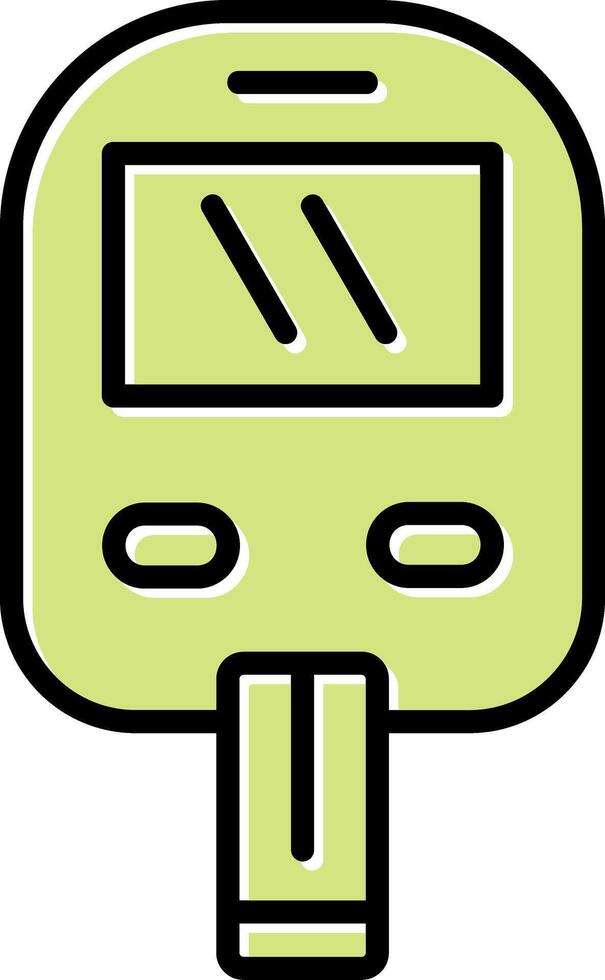 Glucometer Vecto Icon vector