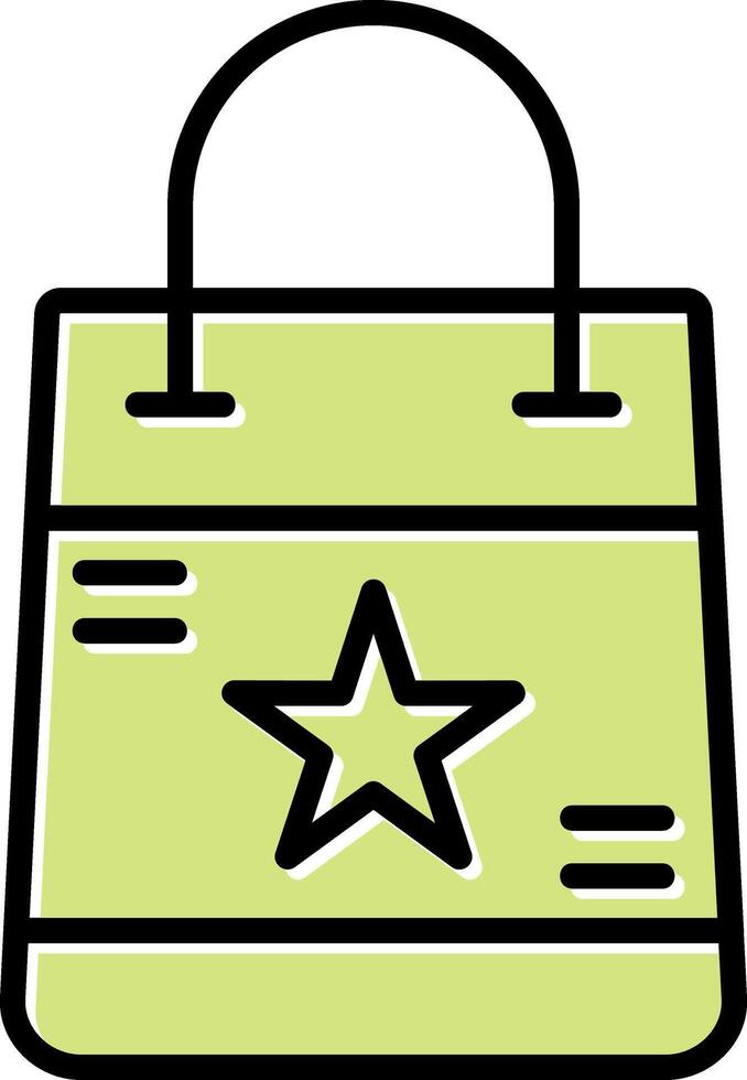 Shopping Bag Vecto Icon vector