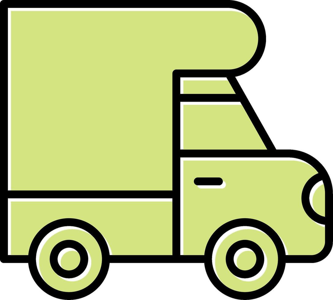 camioneta vecto icono vector