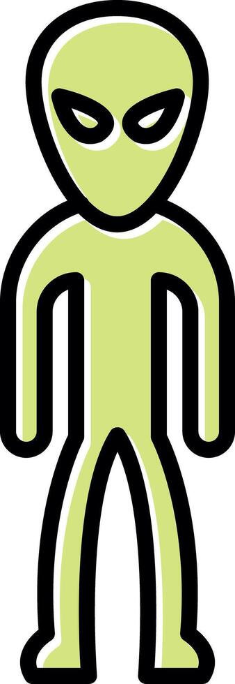Alien Vecto Icon vector