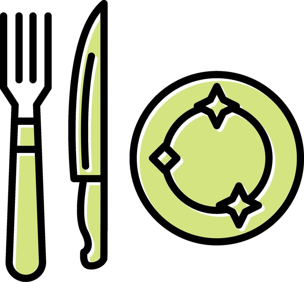 Dinning Vecto Icon vector