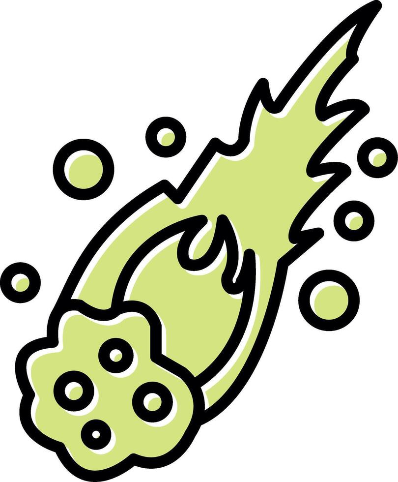 Meteor Vecto Icon vector