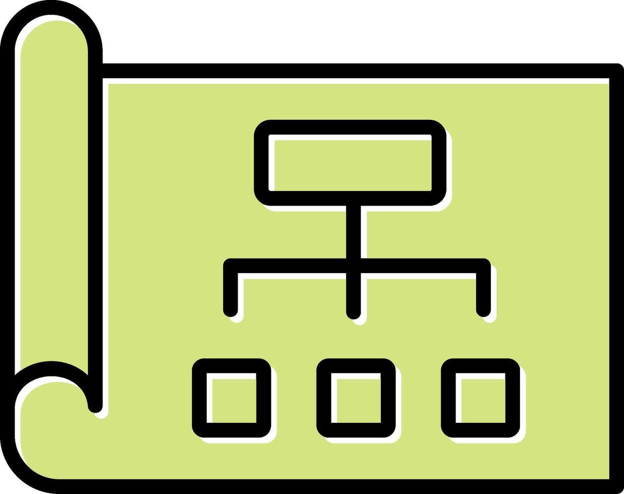 semanal trabajo planificador vecto icono vector