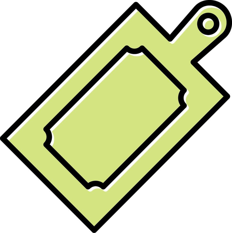 Chopping Board Vecto Icon vector