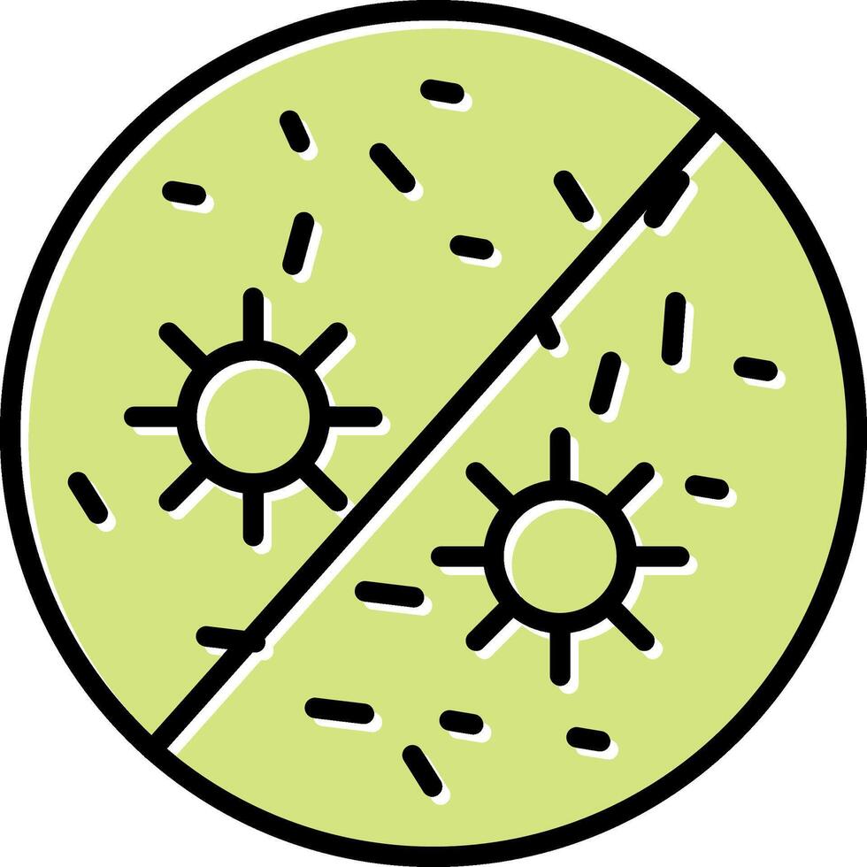 Antibacterial Vecto Icon vector