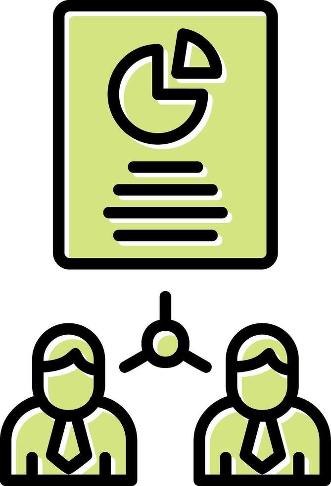 Work Distribution Vecto Icon vector
