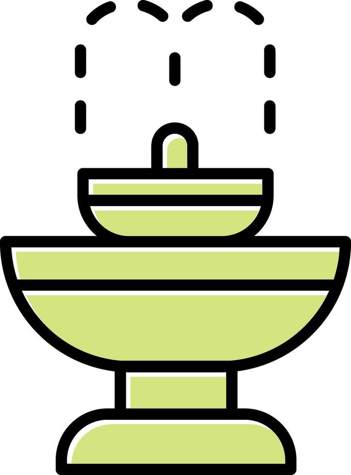 Fountain Vecto Icon vector