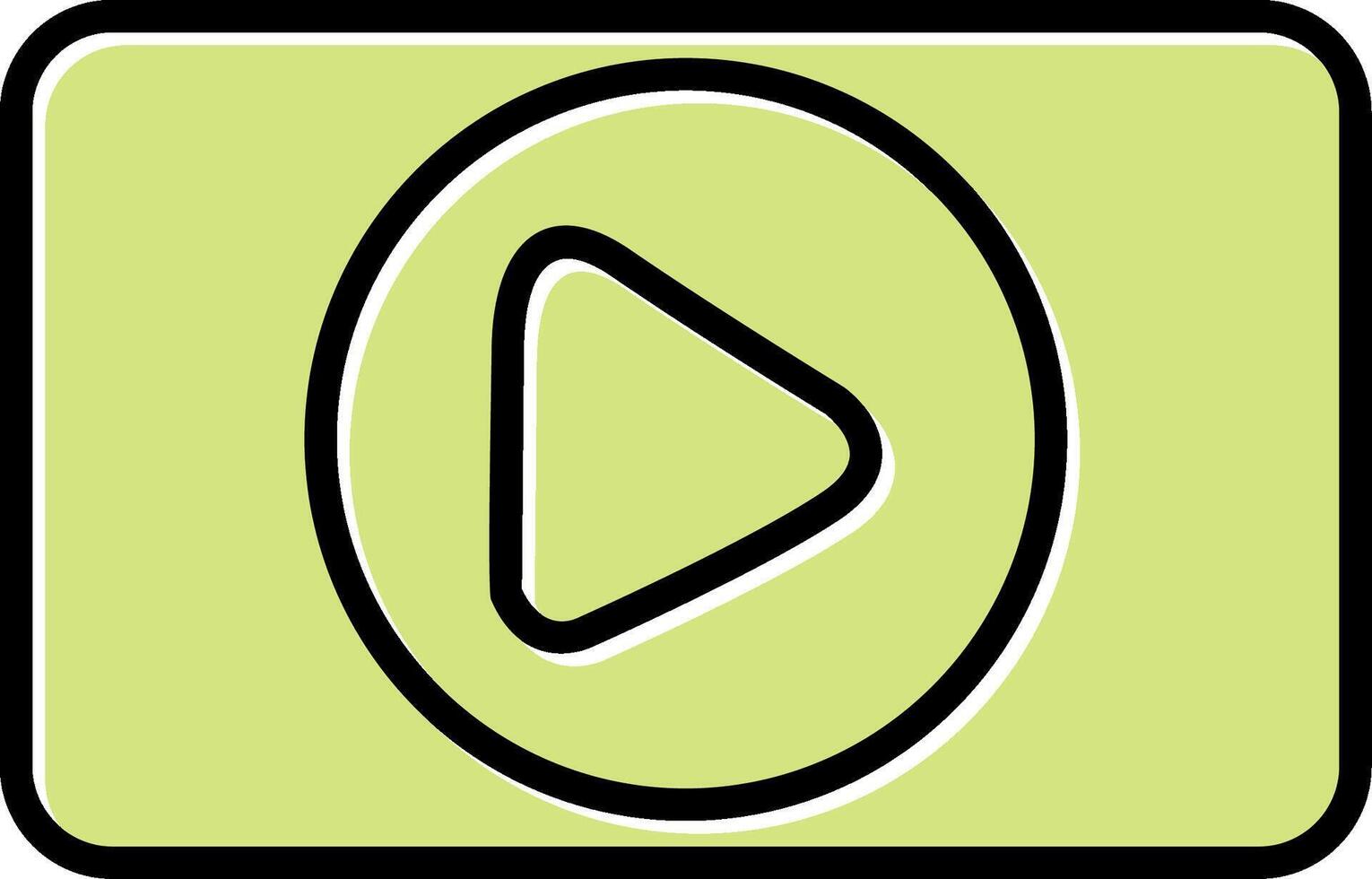 Video Player Vecto Icon vector