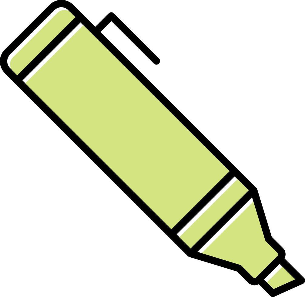 Highlighter Vecto Icon vector