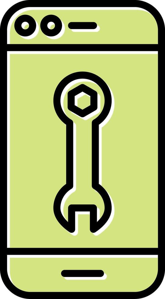 Smartphone Repair Vecto Icon vector
