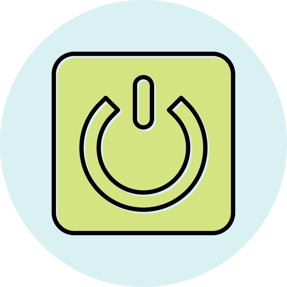 Power Button Vecto Icon vector