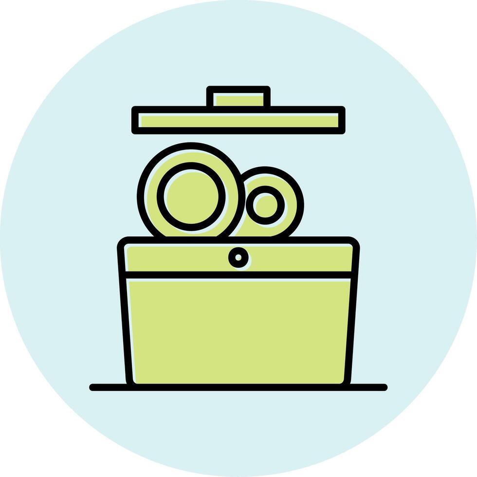 Dish Washer Vecto Icon vector