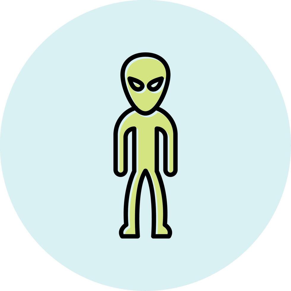 Alien Vecto Icon vector