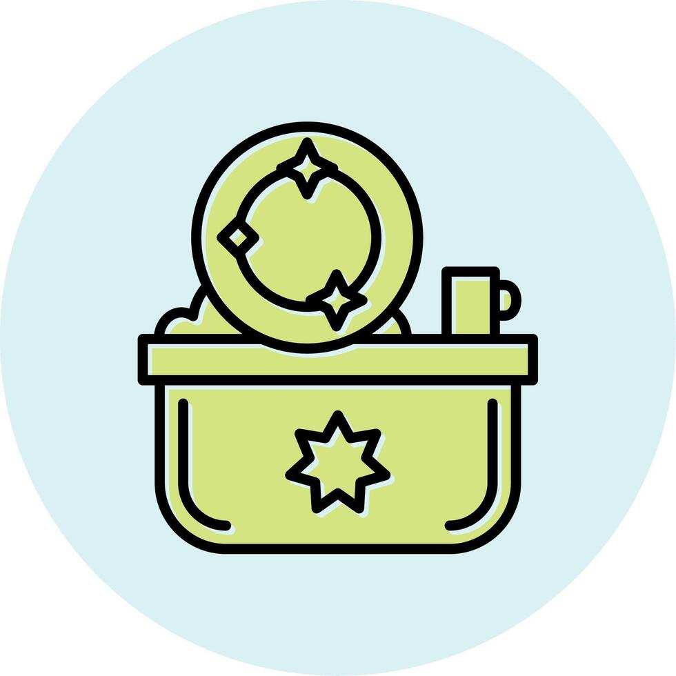 Washing Up Vecto Icon vector
