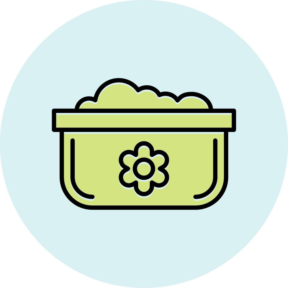 Dishwashing Pot Vecto Icon vector