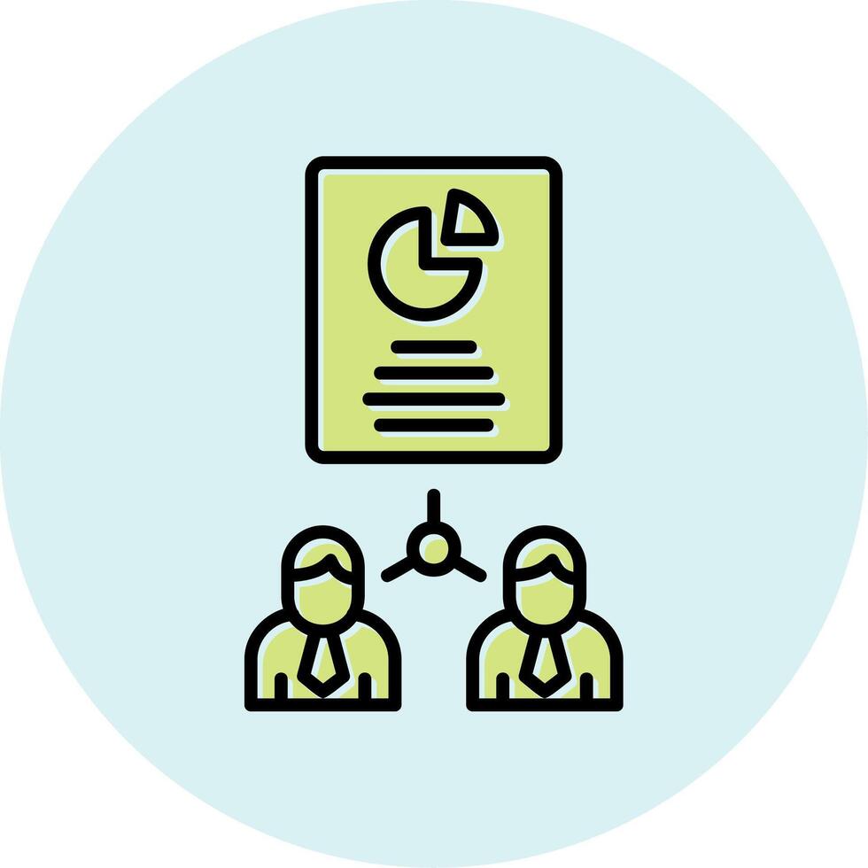 Work Distribution Vecto Icon vector