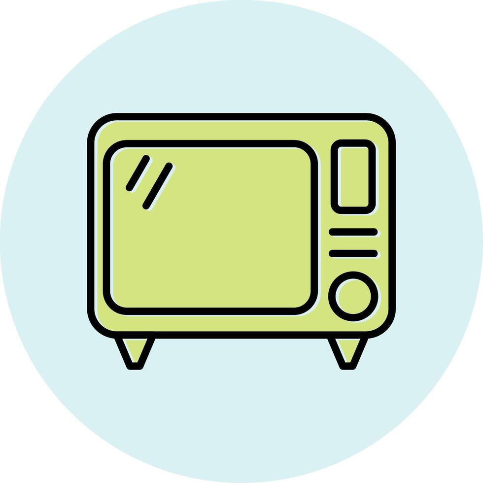 Old Tv Vecto Icon vector