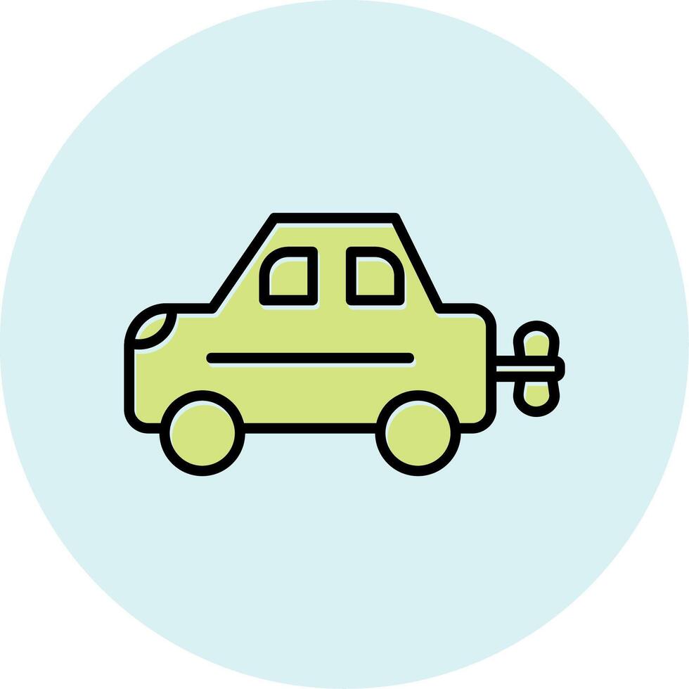 coche juguete vecto icono vector