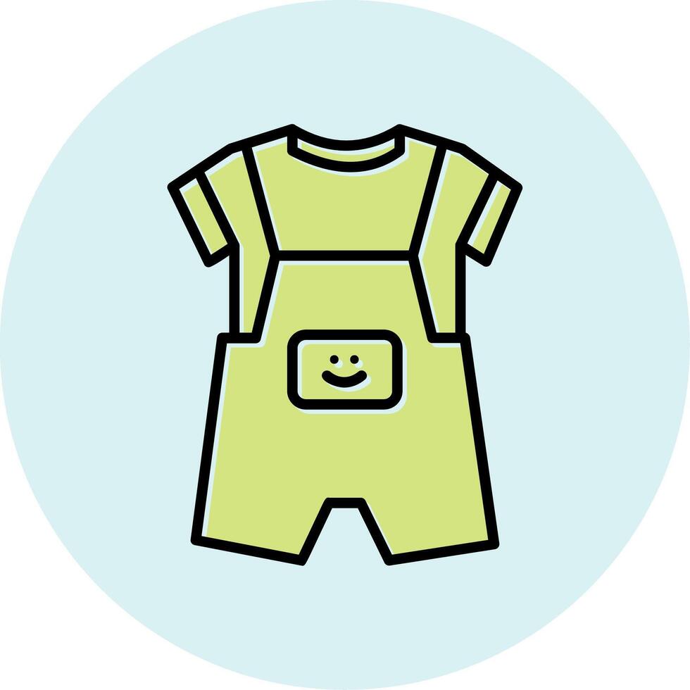 Dungarees Vecto Icon vector