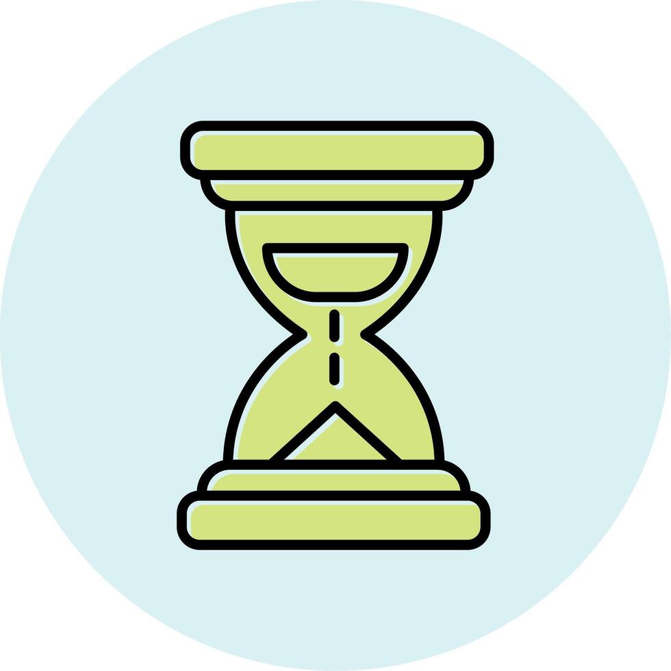 arena reloj vecto icono vector