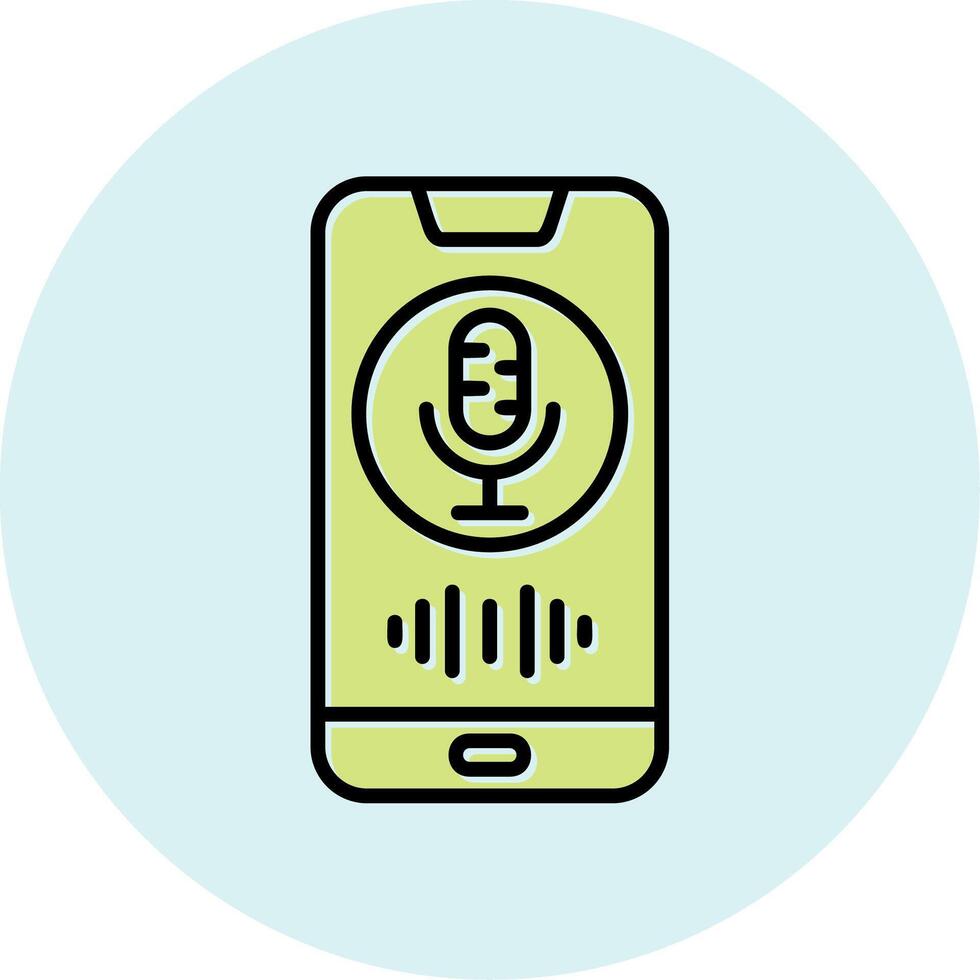 Voice Assistant Vecto Icon vector
