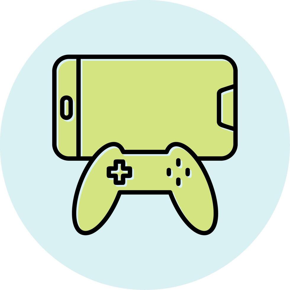 Joystick and Mobile Vecto Icon vector