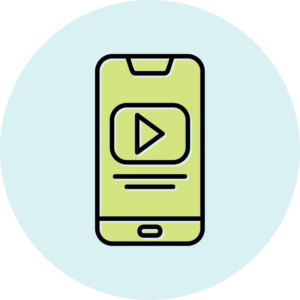 Play Video Vecto Icon vector