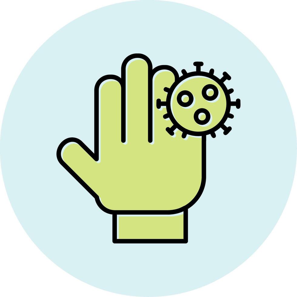Dirty Hands Vecto Icon vector