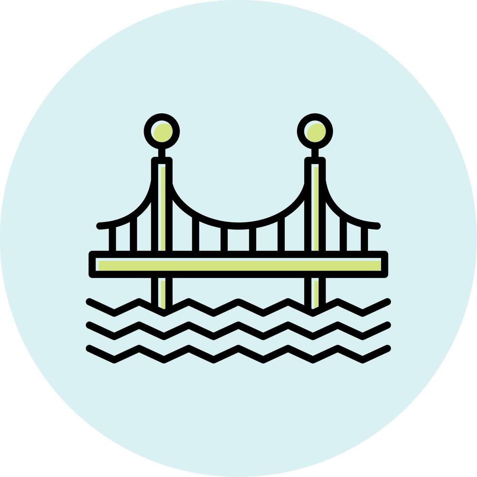 Bridge Vecto Icon vector