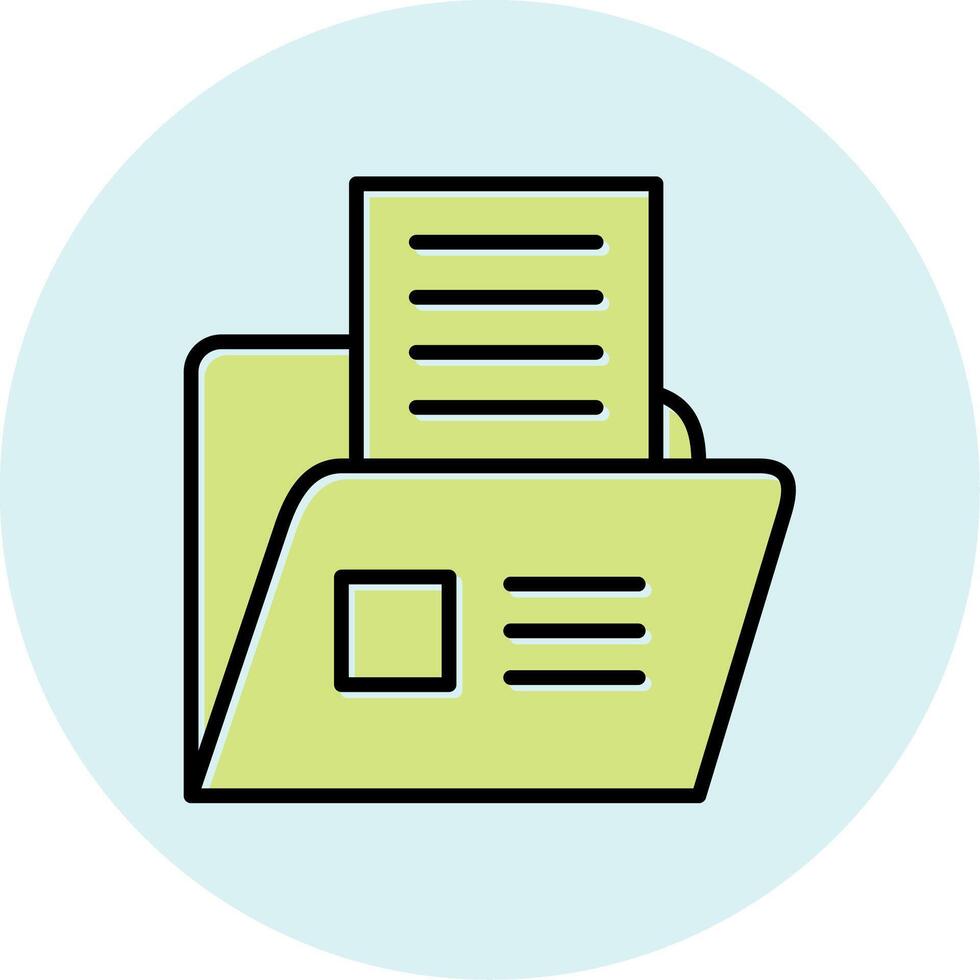 File Folder Vecto Icon vector