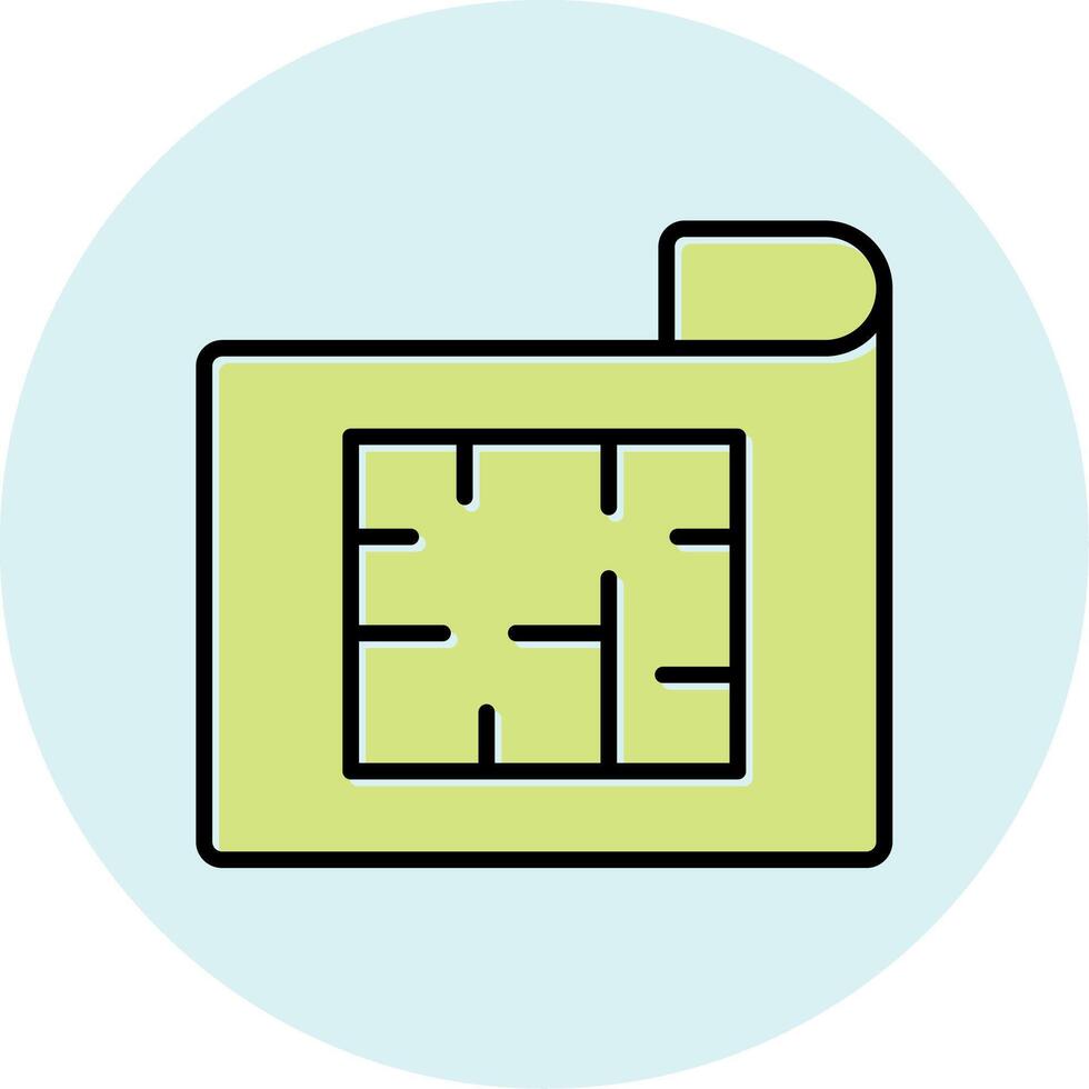 House Plan Vecto Icon vector