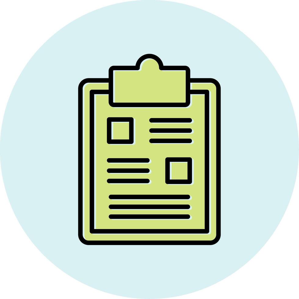 Clipboard Vecto Icon vector