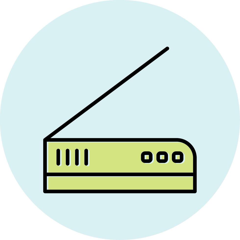 Scanner Vecto Icon vector