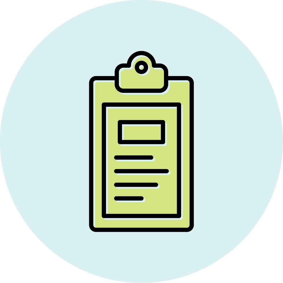 Clipboard Vecto Icon vector