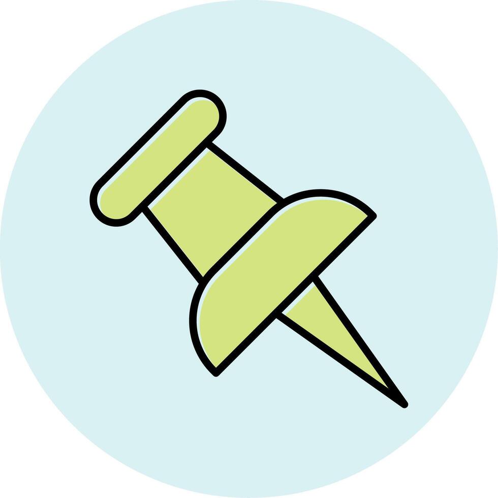 Push Pin Vecto Icon vector