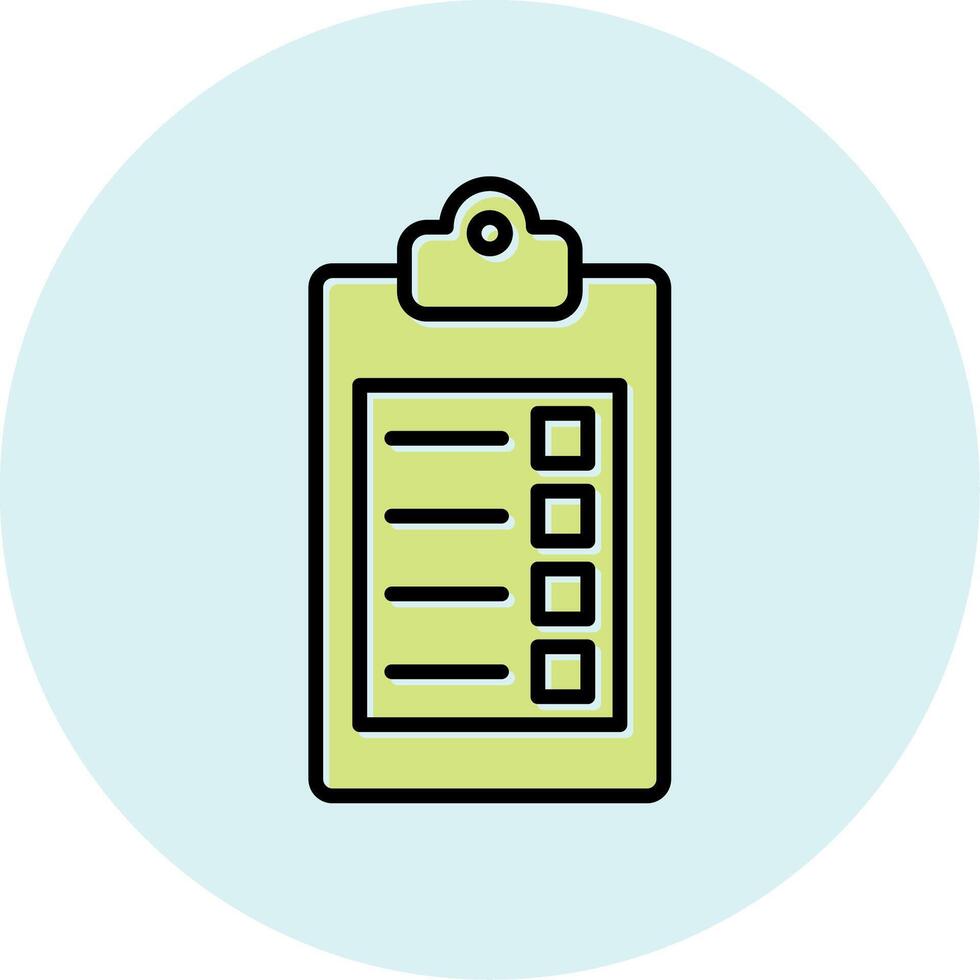 Clipboard Vecto Icon vector