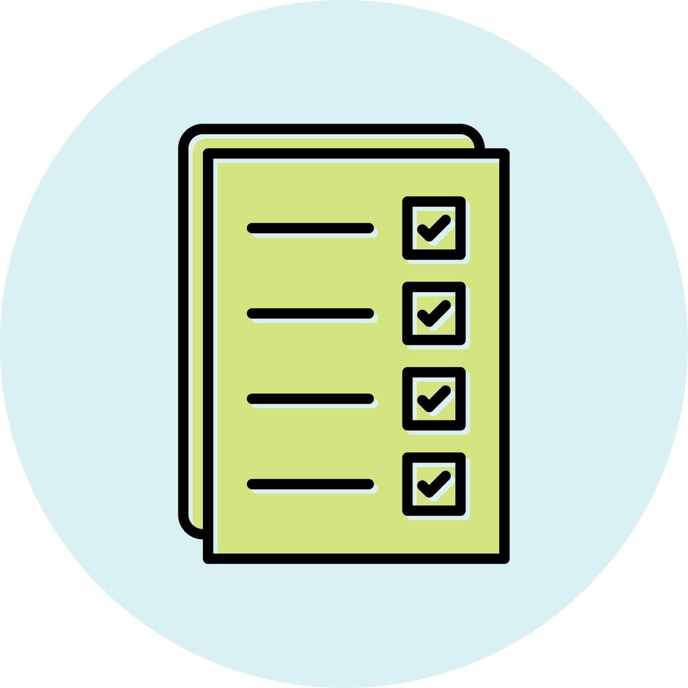 Check list Vecto Icon vector