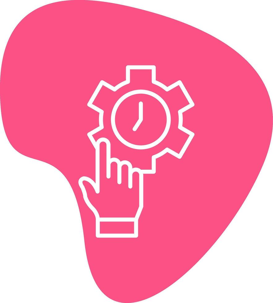 Time Management Vecto Icon vector