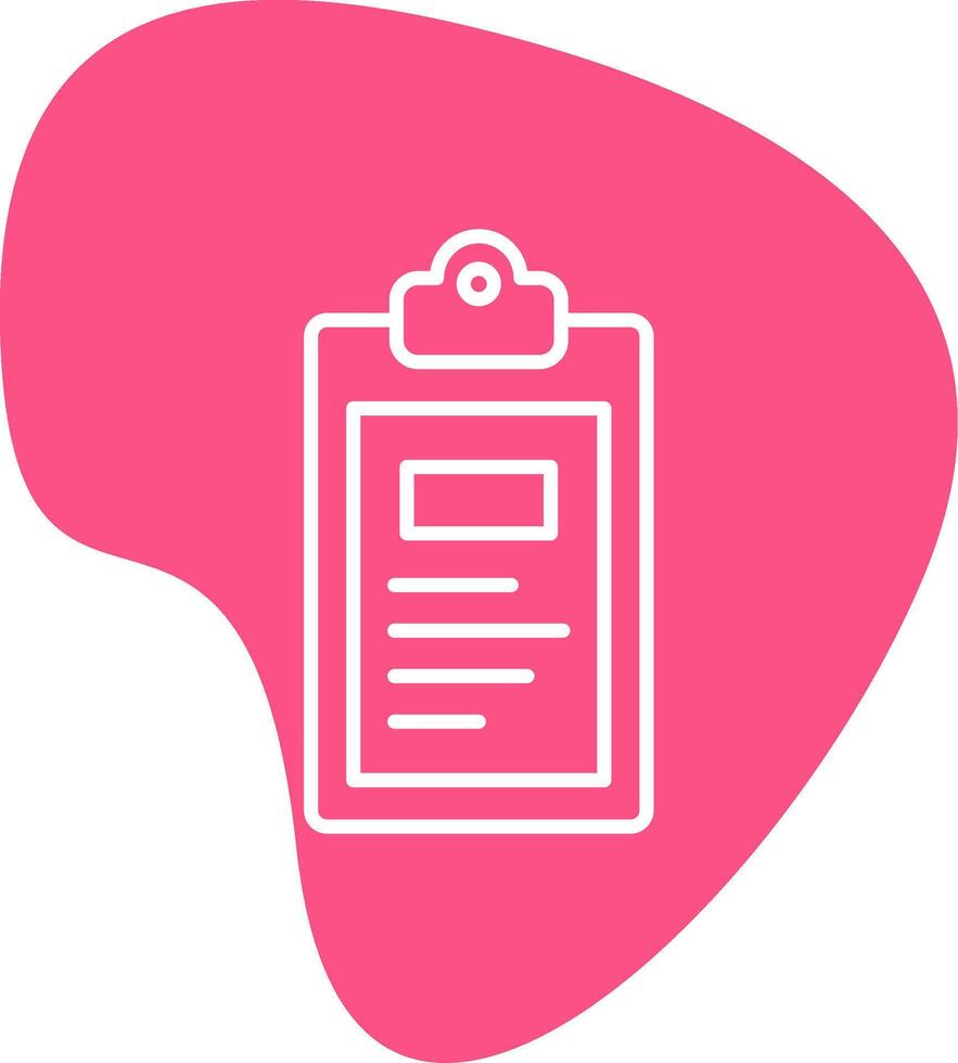 Clipboard Vecto Icon vector