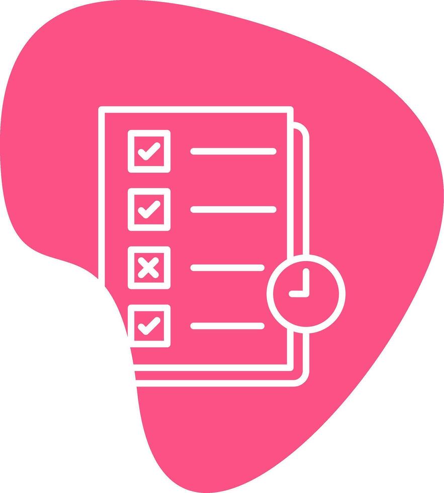 Planner Vecto Icon vector