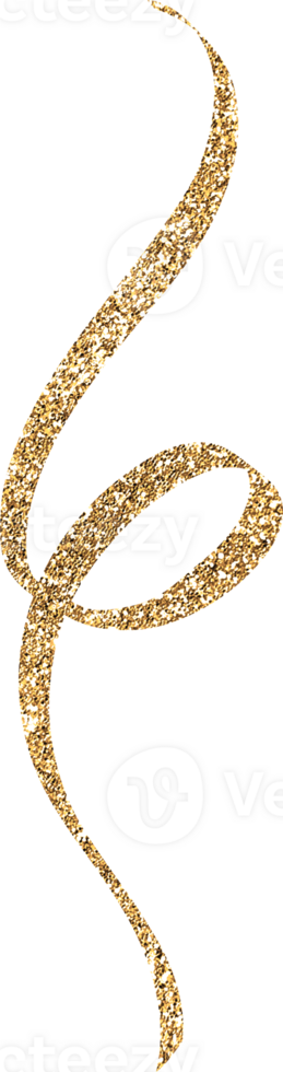 Gold Glitter Confetti png