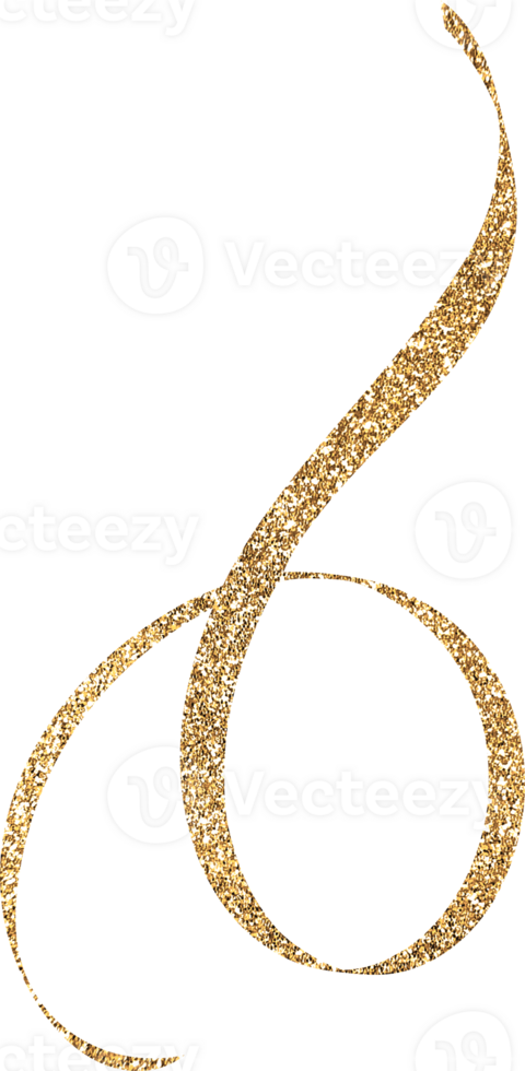 Gold Glitter Confetti png