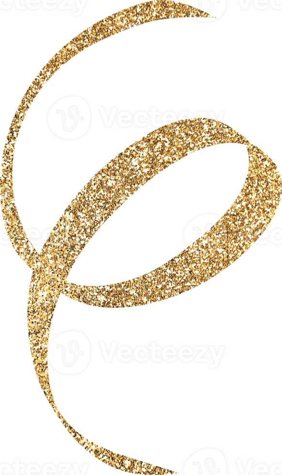 Gold Glitter Confetti png