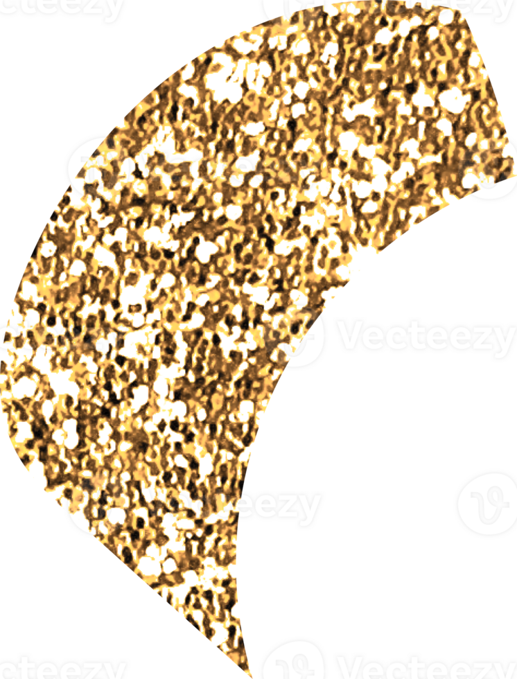 Gold Glitter Confetti png