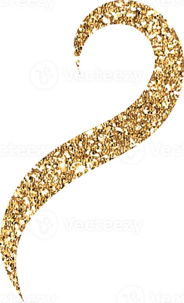 Gold Glitter Confetti png