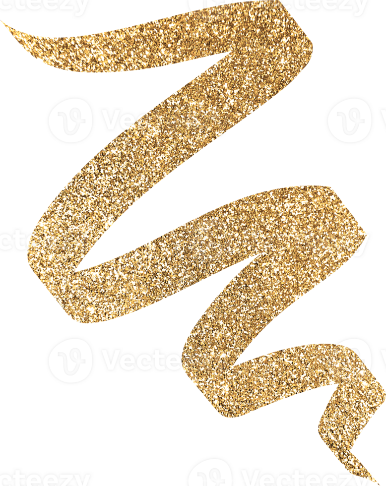 Gold Glitter Confetti png