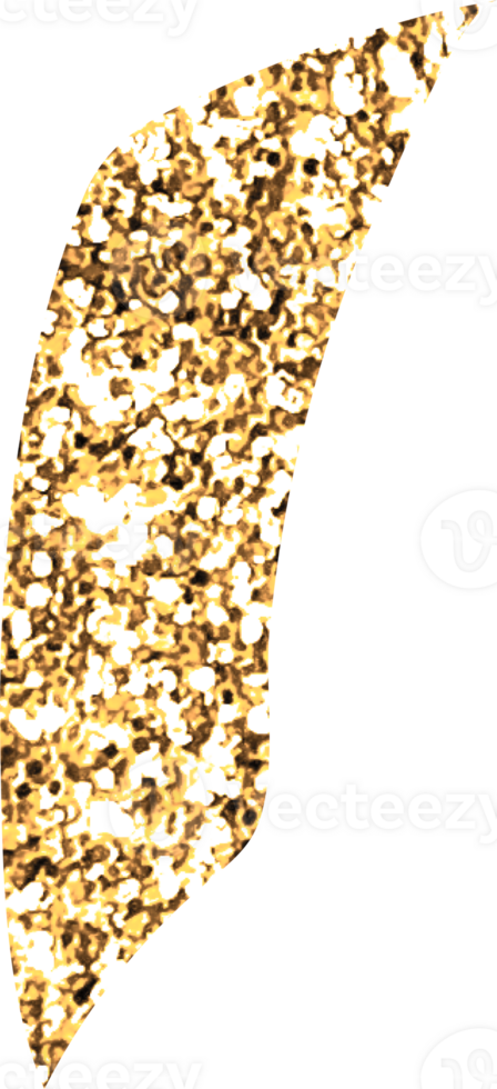 Gold Glitter Confetti png