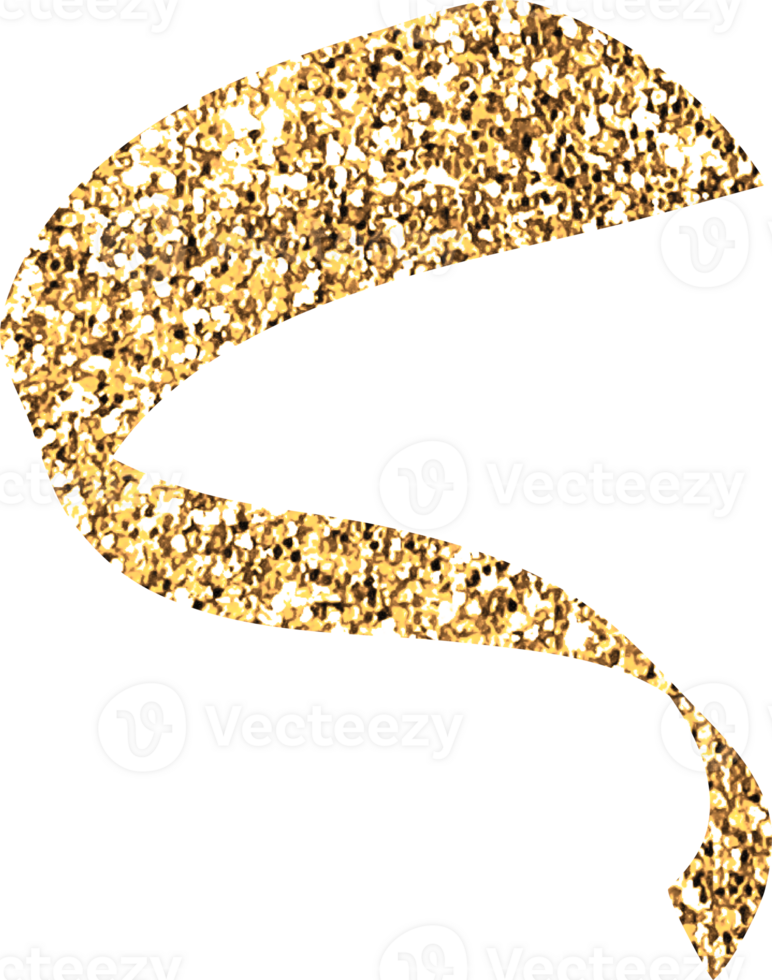oro luccichio coriandoli png