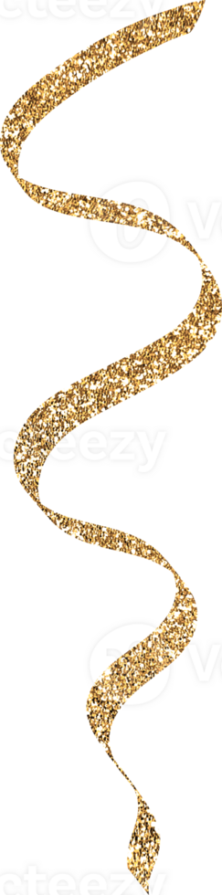 guld glitter konfetti png