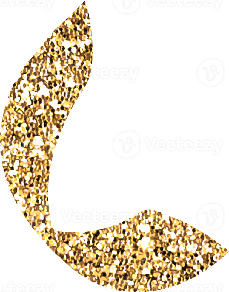 Gold Glitter Confetti png